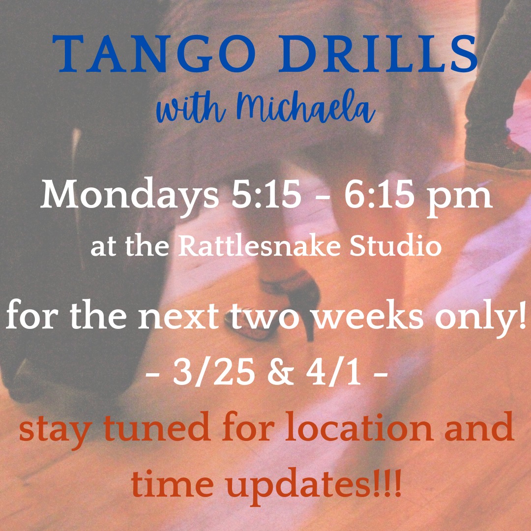 Guided Tango Drills with Michaela Missoula MT