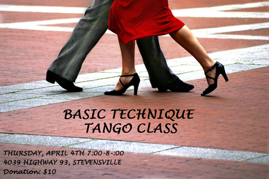 Tango Class in Stevensville MT